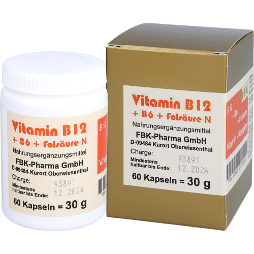 Vitamin B12+B6+Fols Komp N (60 Stk.)