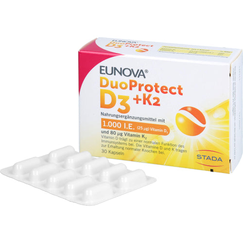 Eunova Duoprot D3+K2 1000 (30 Stk.)