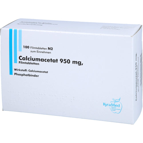 Calciumacetat 950 mg (100 stk.ück)