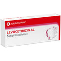 Levocetirizin AL 5 mg FTA (100 stk.)