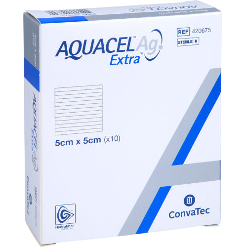 Aquacel AG Extra 5X5cm (10 stk.)