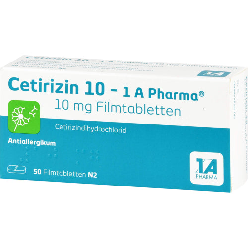 Cetirizin 10 1A Pharma (50 stk.)