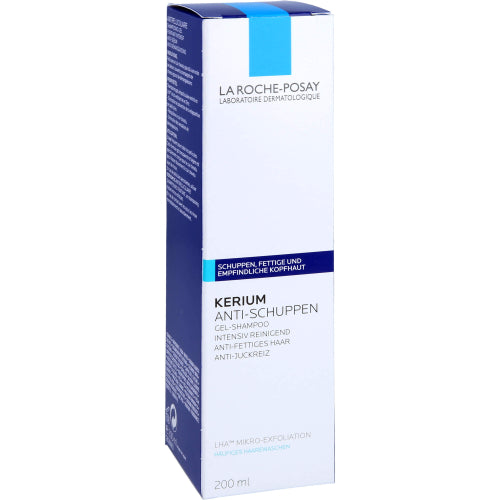 Roche Posay Kerium Gel-Shampoo für fettige Haut (200 ml)