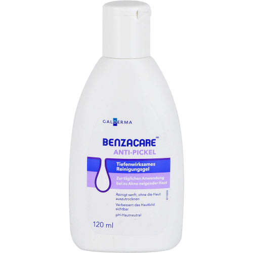 Benzacare Dybderensende Rensegel (120 ml)