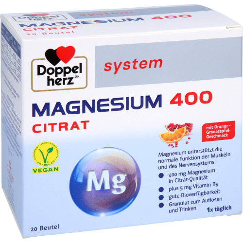 Doppelherz Magn400 CIT SYS (20 Stk.)