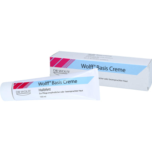 Wolff Basis Creme Halbfett (100 ml)