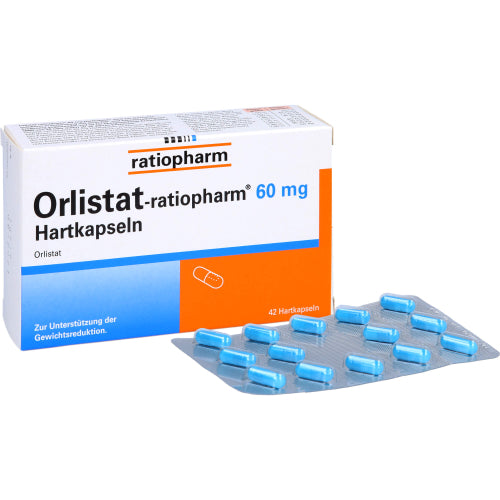 Orlistat-Ratiopharm 60 Mg Hårde Kapsler (42 stk.ück)