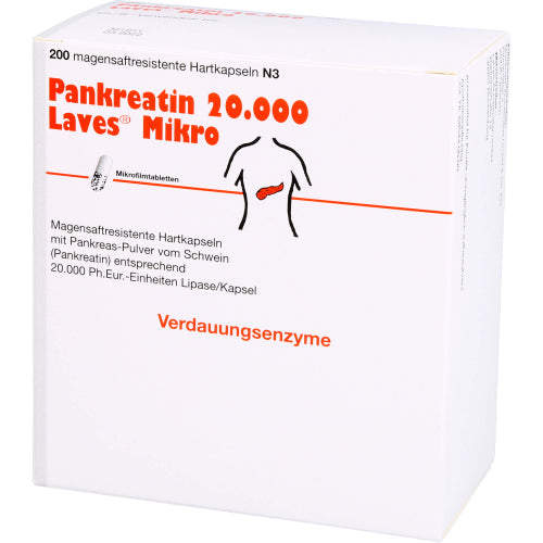 Pankreatin 20000 Laves Mikro (200 stk.ück)