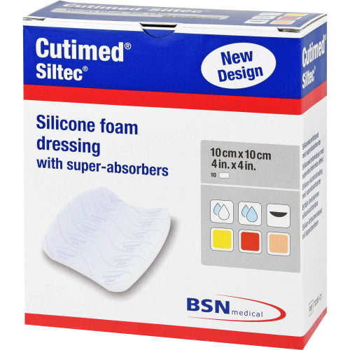 Cutimed SIL Foam SH10X10 (10 Stk.)