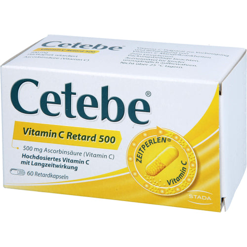 Cetebe Vitamin C Retard500 (60 St.)