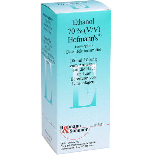 Ethanol 70 % (V/V) Hofmanns (100 ml)