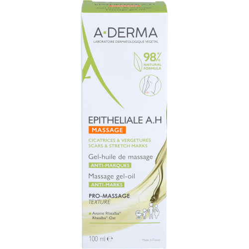 A-Derma Epitheliale A.H Massage Gel-olie (100 ml)