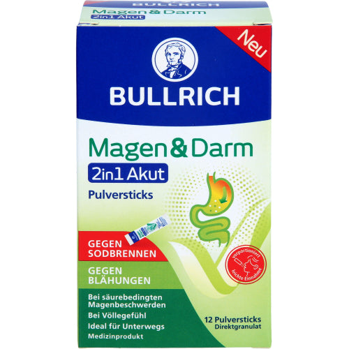 Bullrich Mave Og Tarm 2in1 Akut (12 Stk.)
