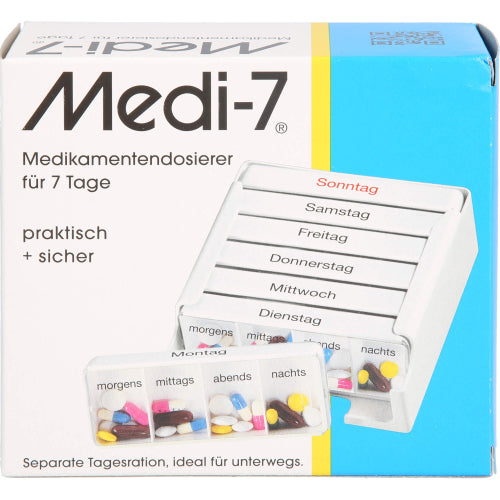 Medi 7 Medikamenten-Dosierbox 7T (1 Stk.)
