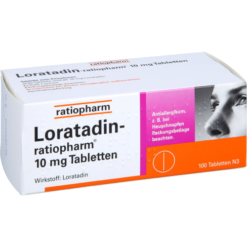 Loratadin Ratiopharm (100 stk.)