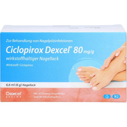 Ciclopirox Dexcel 80 mg/G (6,6 ml)
