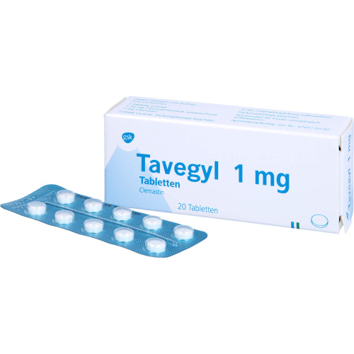 Tavegyl 1 mg tabletter (20 stk.)