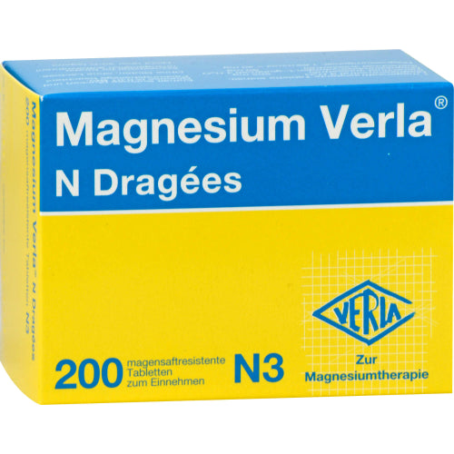 Magnesium Verla N Dragees (200 St.)