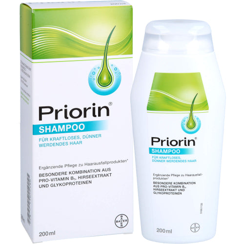 Priorin Shampoo F. Kraftløst.Tyndere Blivende Hår (200 ml)