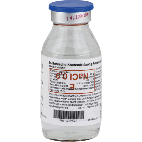 Krysalttabletter 0,9% Isoton GL (10X100 ml)