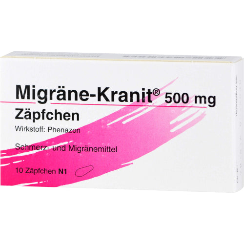 Migraene Kranit 500 mg Ztab (10 stk.)