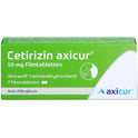 Cetirizin Axicur 10 Mg Filmtabletter (7 stk.ück)