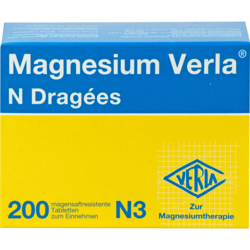 Magnesium Verla N Dragees (200 St.)
