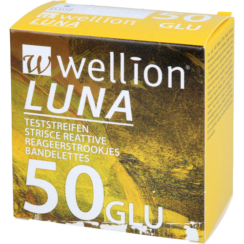 Wellion Luna Blutzuckerteststreifen (50 Stk.)