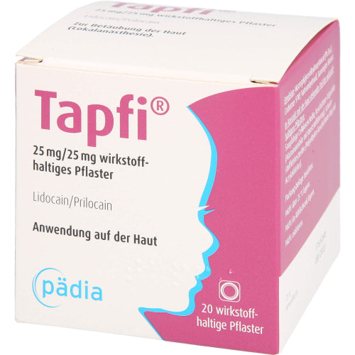 Tapfi 25 mg/25 mg (20 stk.)