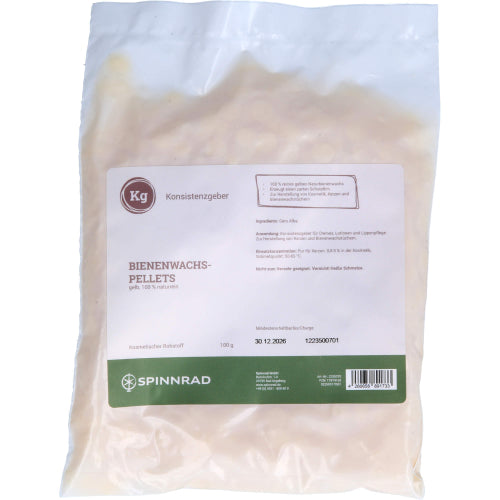 Bienenwachs Pellets Gelb 100% (100 g)