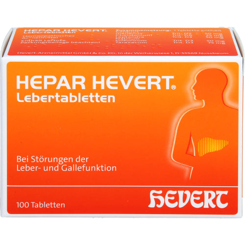 Hepar Hevert Lebertabletten (100 St.)