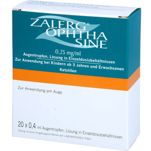 Zalerg Ophtha Sine øjendråber (20 stk.)