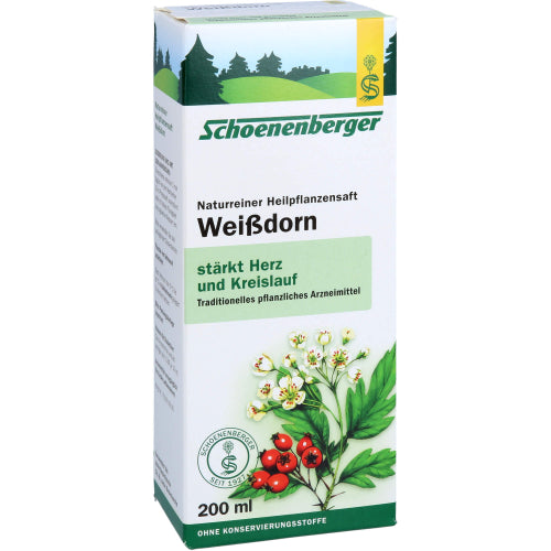 Weißdornsaft Schoenenberg (200 ml)