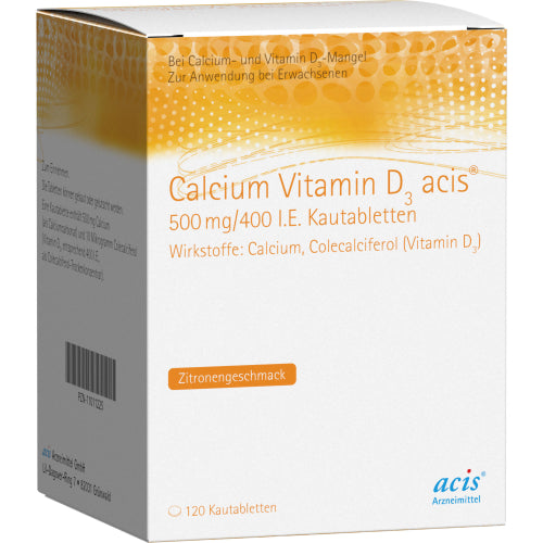 Calcium D3 Acis 500 mg/400 (120 St.)