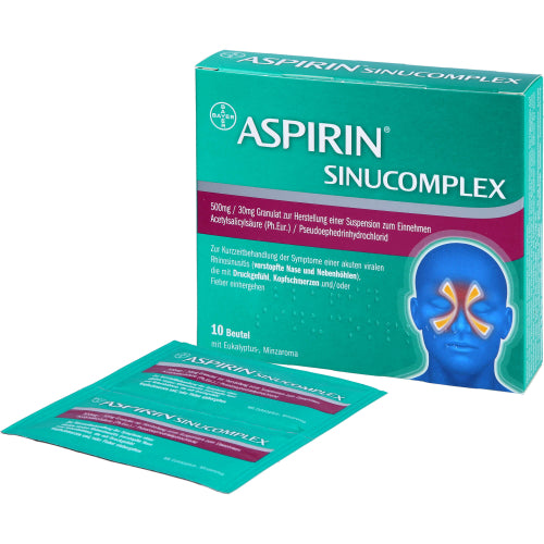 Aspirin Sinucomplex 500/30 (10 stk.)