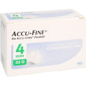 Accu Fine Sterile Nadler Til Insulinpenne 4 Mm 32 G (100 stk.ück)