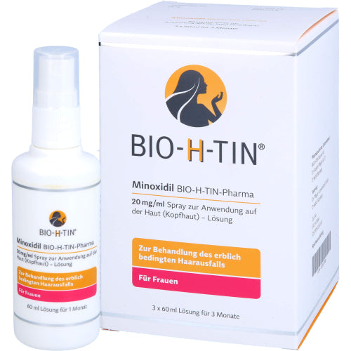 Minoxidil BIO-H-TIN 20 mg/ml (3X60 ml)