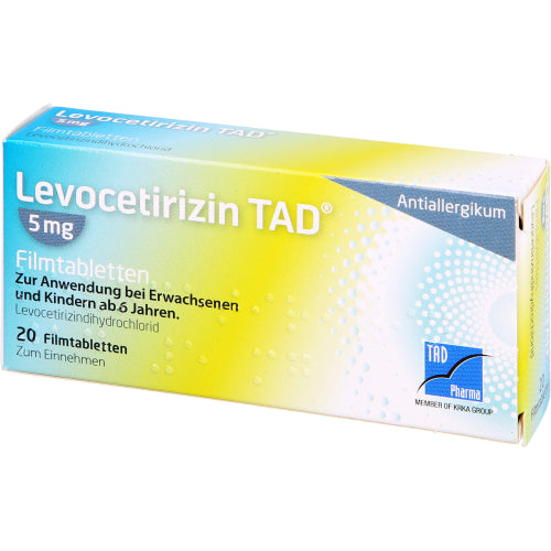 Levocetirizin TAD 5mg FTA (20 stk.)