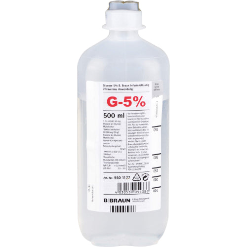 Glukose 5% Braun Ecoflac PLU (500 ml)