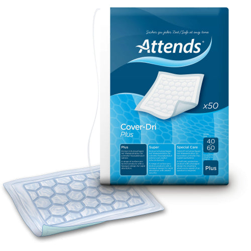 Attends Cover DRI PL 40X60 (50 stk.)