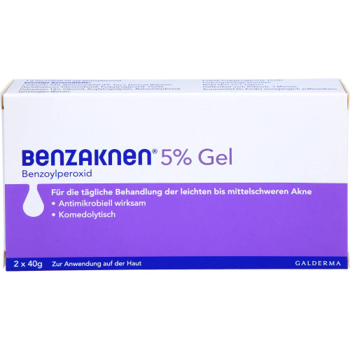 Benzaknen 5% GEL (2X40 g)