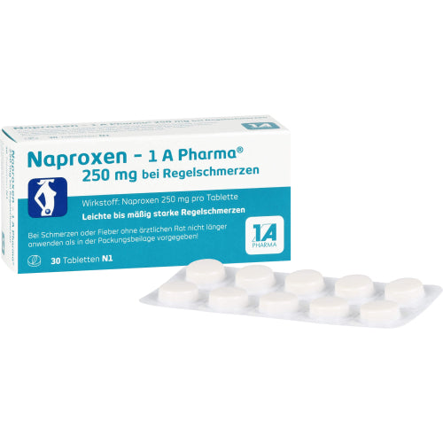 Naproxen 1A Pharma 250 mg (30 stk.)