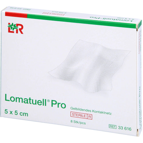 Lomatuell PRO 5X5cm steril (8 Stk.)