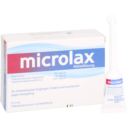 Microlax Rektallösung Klistier (9X5 ml)