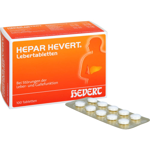 Hepar Hevert Lebertabletten (100 St.)