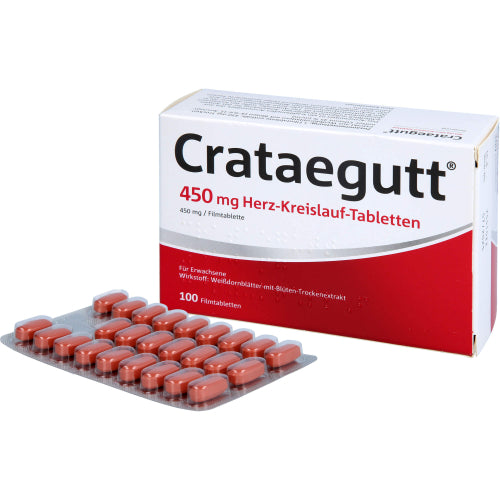 Crataegutt 450 mg Hjertesti (100 stk.)