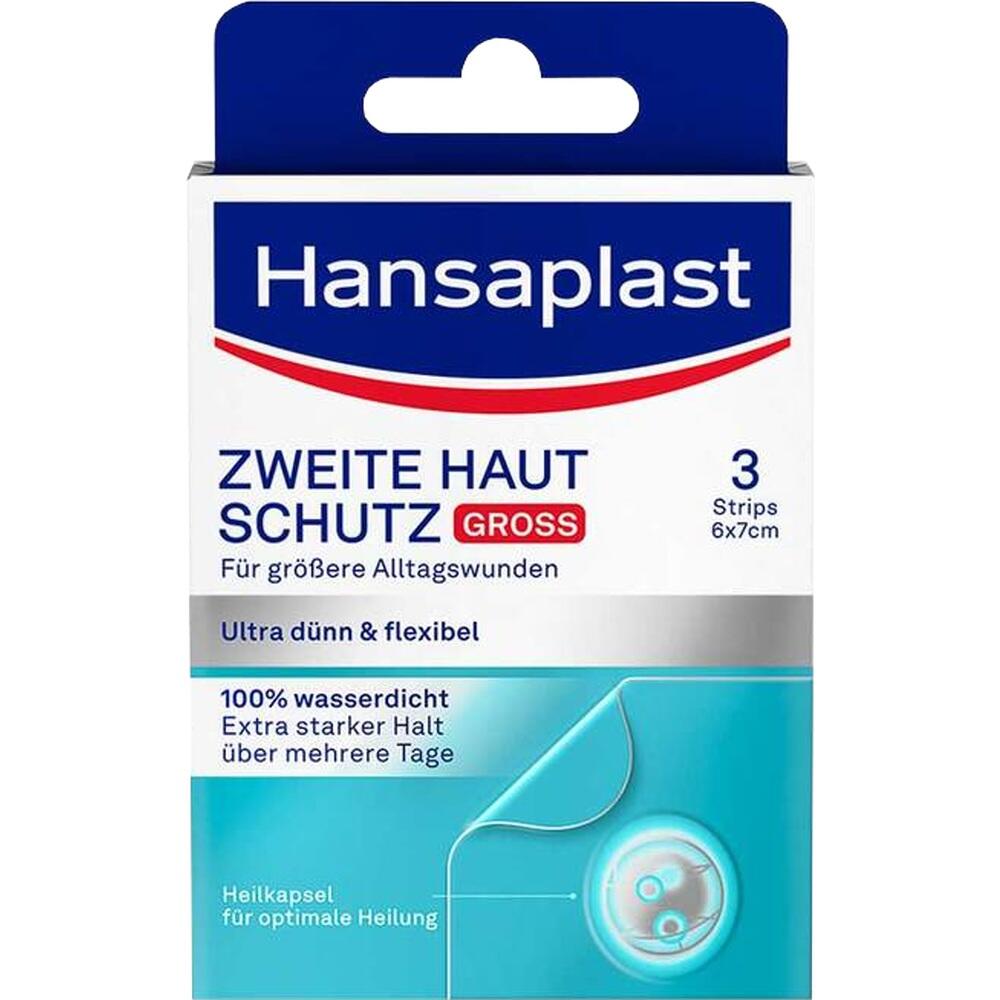 Hansaplast Zweite Haut Blasenschutz Groß (3 Stk.)