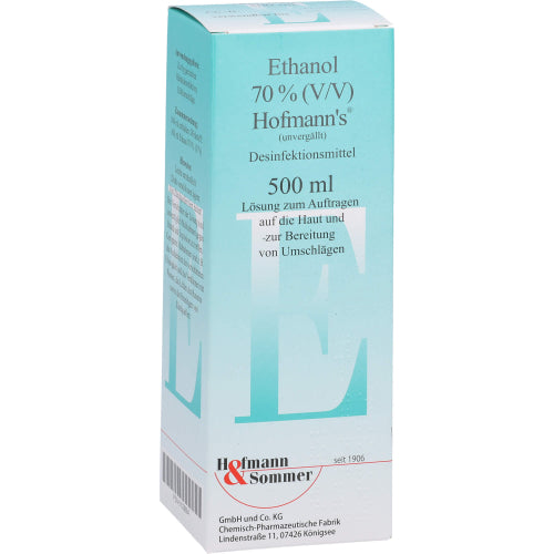Ethanol 70% (V/V) Hofmanns (500 ml)
