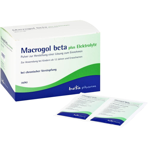 Macrogol Beta Plus Elektrolyte Pulver zur Herstellung einer Lösung zum Einnehmen (30 St.)