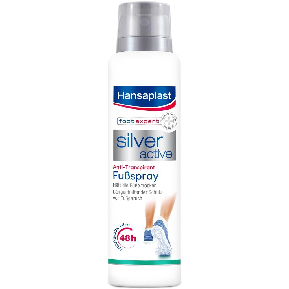 Hansaplast Fußspray Silver Active (150 ml)